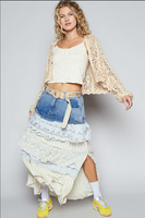 Bluebell Boho Maxi Skirt