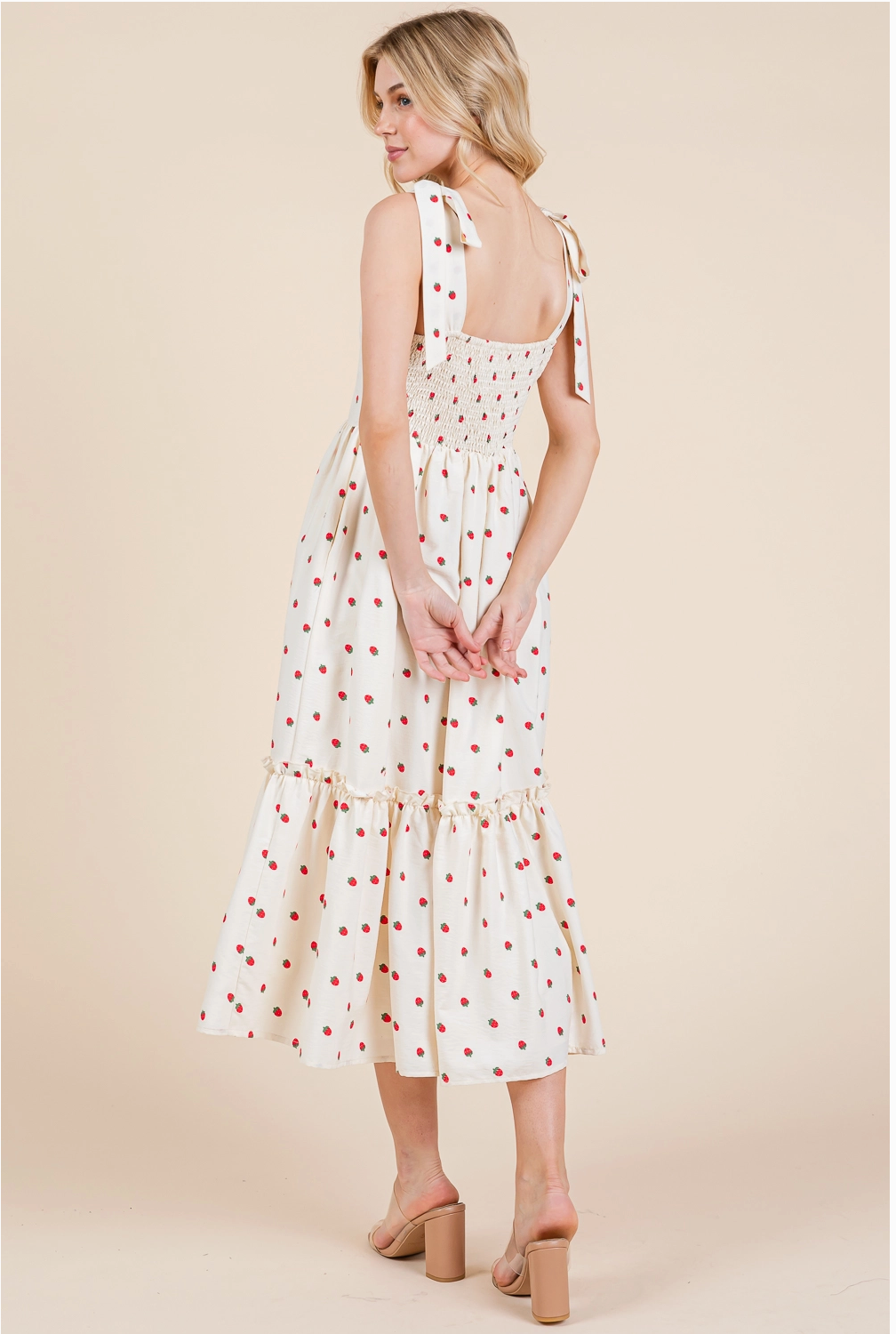 Strawberry Fields Midi Sundress