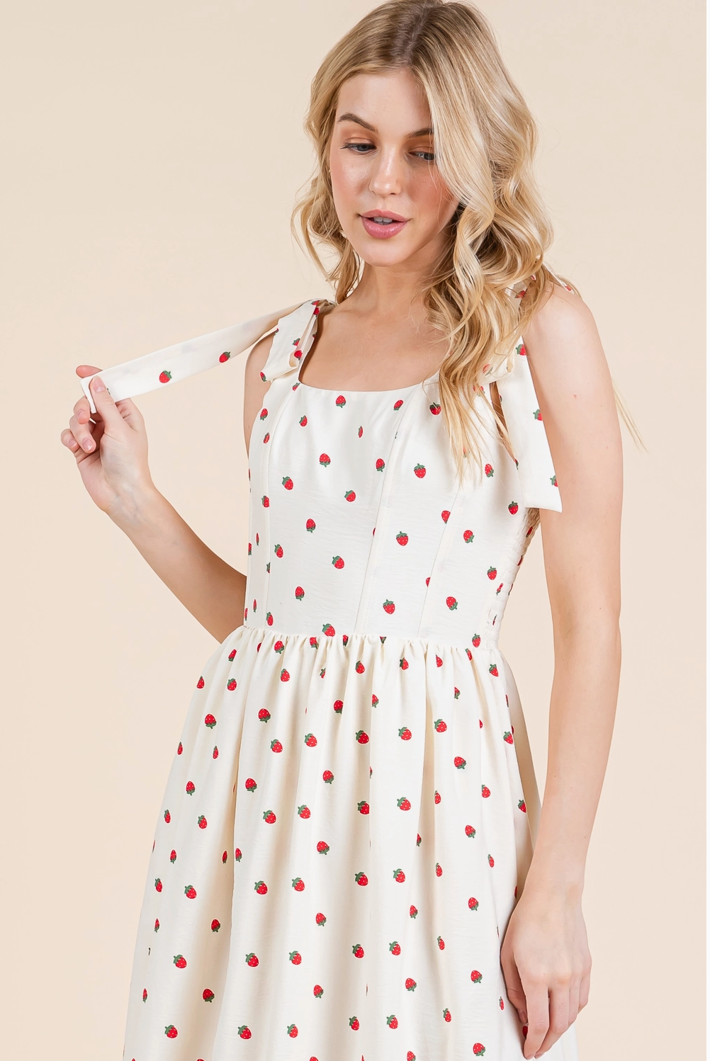 Strawberry Fields Midi Sundress