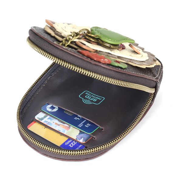 Chala Hedgehog Mini Coin Purse Keychain