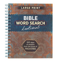 Bible Word Search Devotional - 100 Days of Wisdom From the Book of Proverbs