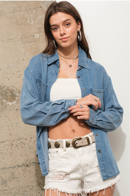 Rocksteady Denim Button-Up