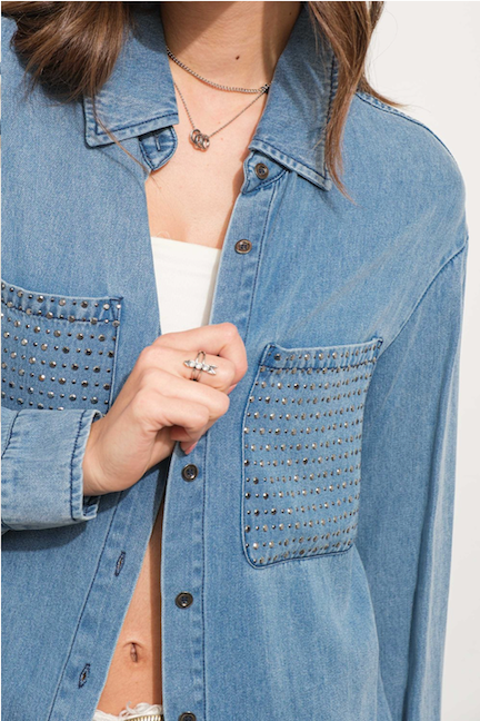 Rocksteady Denim Button-Up