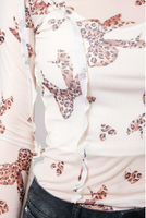 Untamed Bows Mesh Top