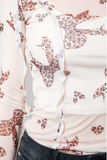 Untamed Bows Mesh Top