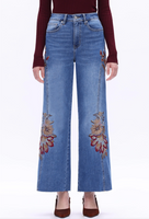 Harvest Bloom Wide Leg Jeans