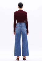 Harvest Bloom Wide Leg Jeans