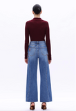 Harvest Bloom Wide Leg Jeans
