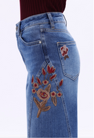 Harvest Bloom Wide Leg Jeans