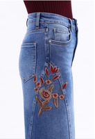 Harvest Bloom Wide Leg Jeans