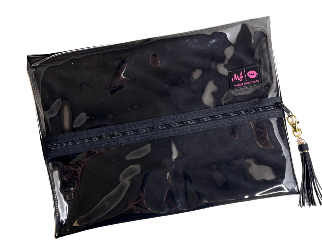 Makeup Junkie Bags - Audrey Hepburn Clear Top Small