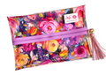 Makeup Junkie Bags - Bed of Roses Clear Top Medium