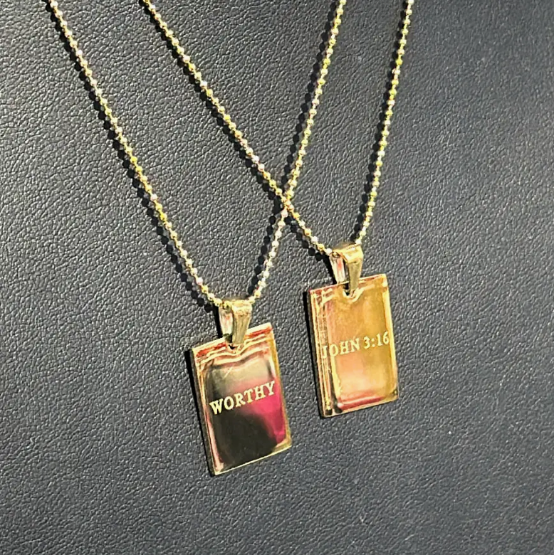 "Worthy" Empowerment Necklace