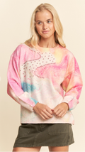 Watercolor Whisper Sweater
