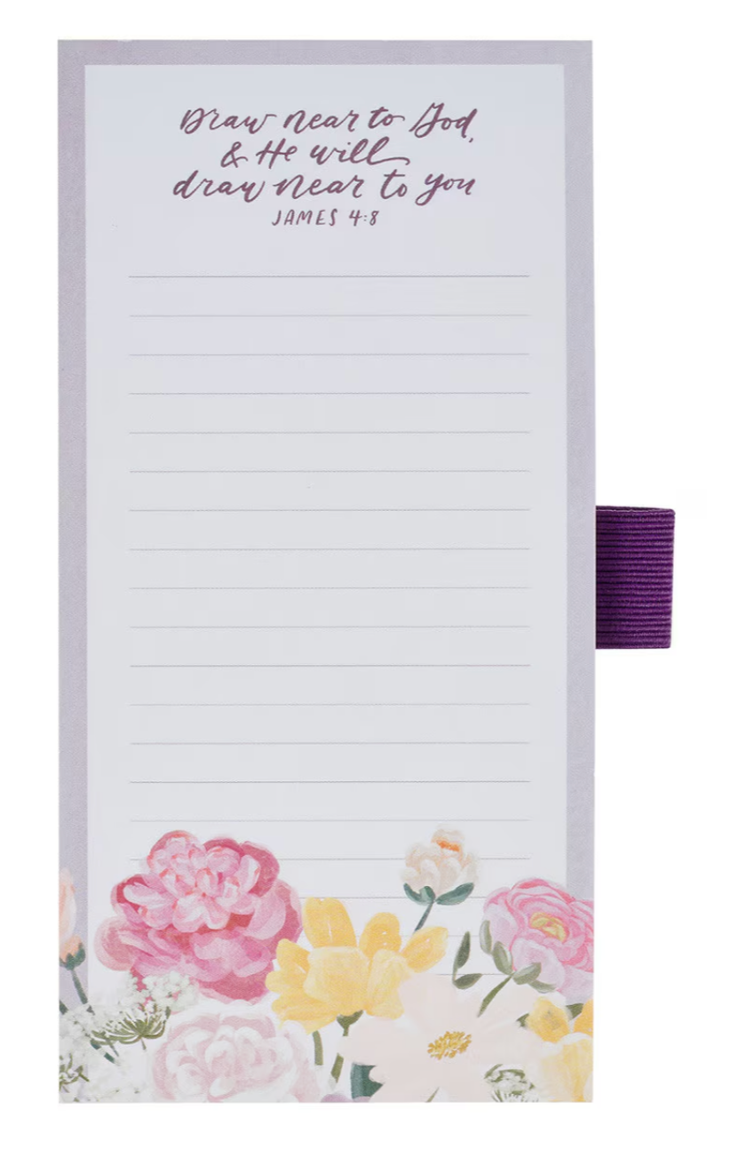 Draw Near to God Magnetic Notepad and Pen Set