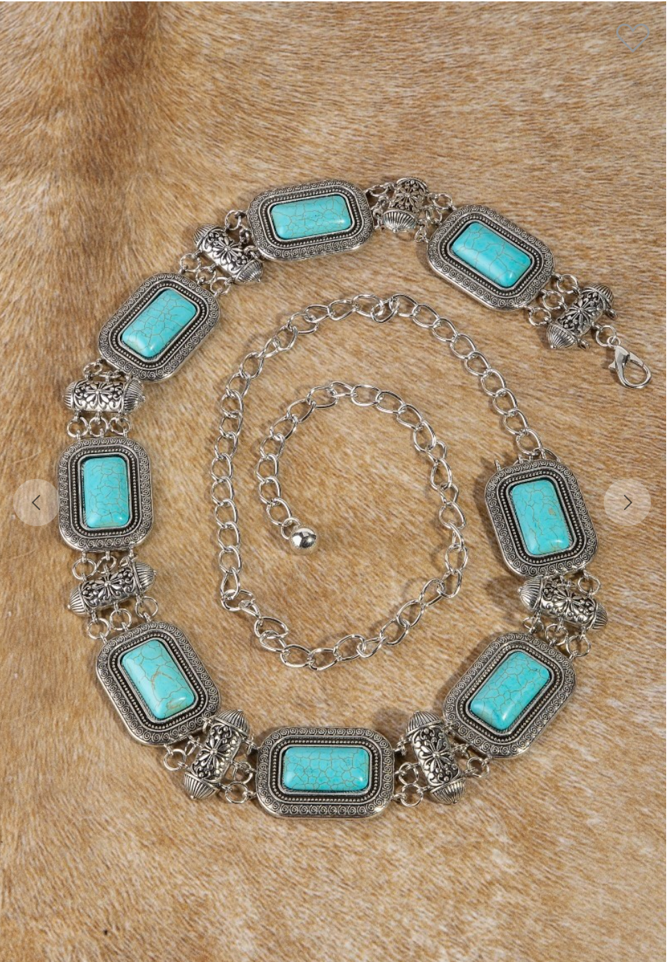 Painted Mesa Chain Belt