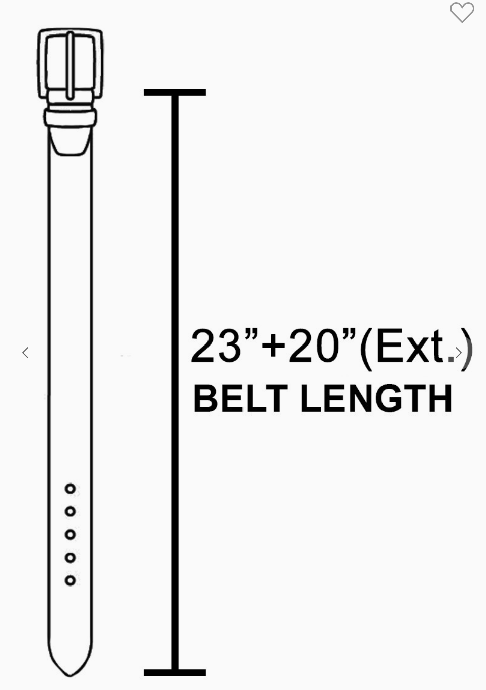 Painted Mesa Chain Belt