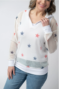 American Stars Mesh Hoodie