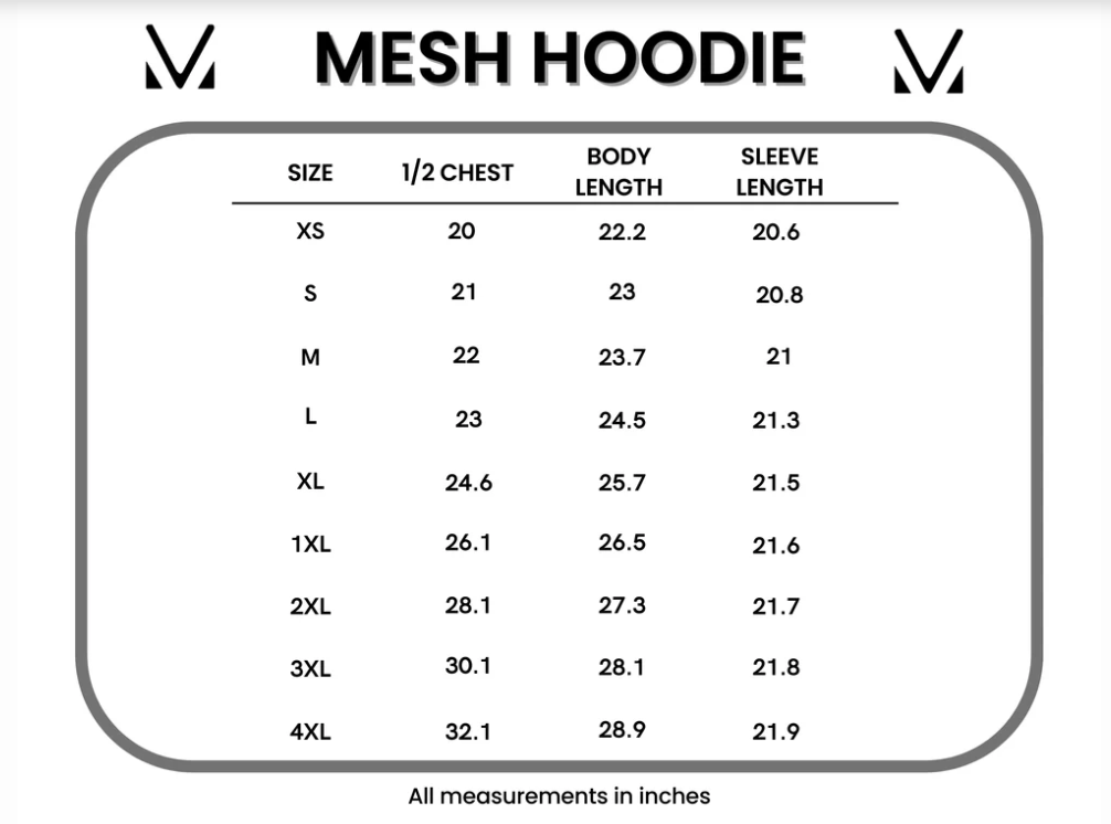 American Stars Mesh Hoodie