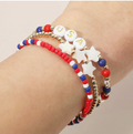 USA Star Petite Stretch Bracelet Set