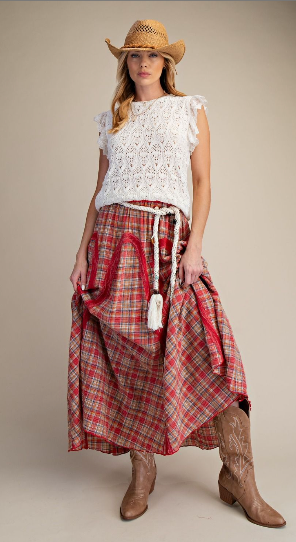 Maple Meadow Maxi Skirt