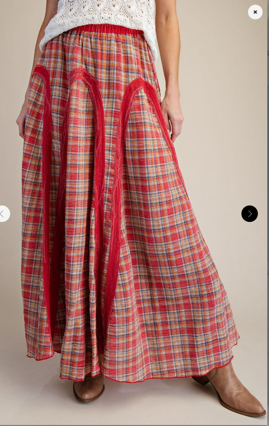 Maple Meadow Maxi Skirt