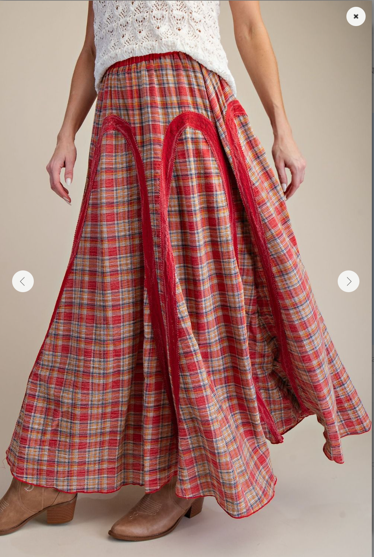 Maple Meadow Maxi Skirt