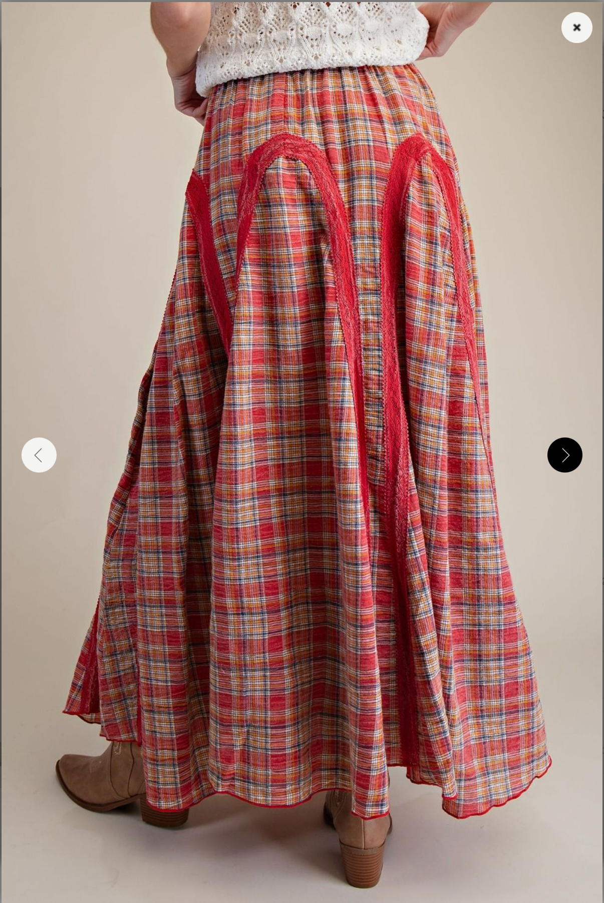 Maple Meadow Maxi Skirt