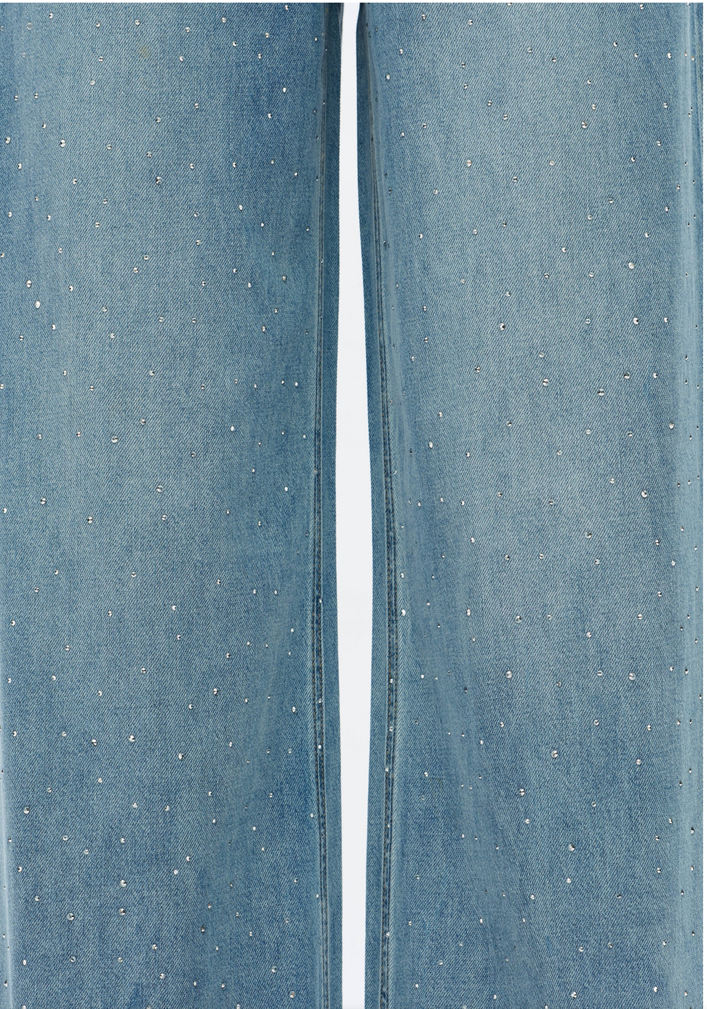 Diamond Dust Wide Leg Jeans