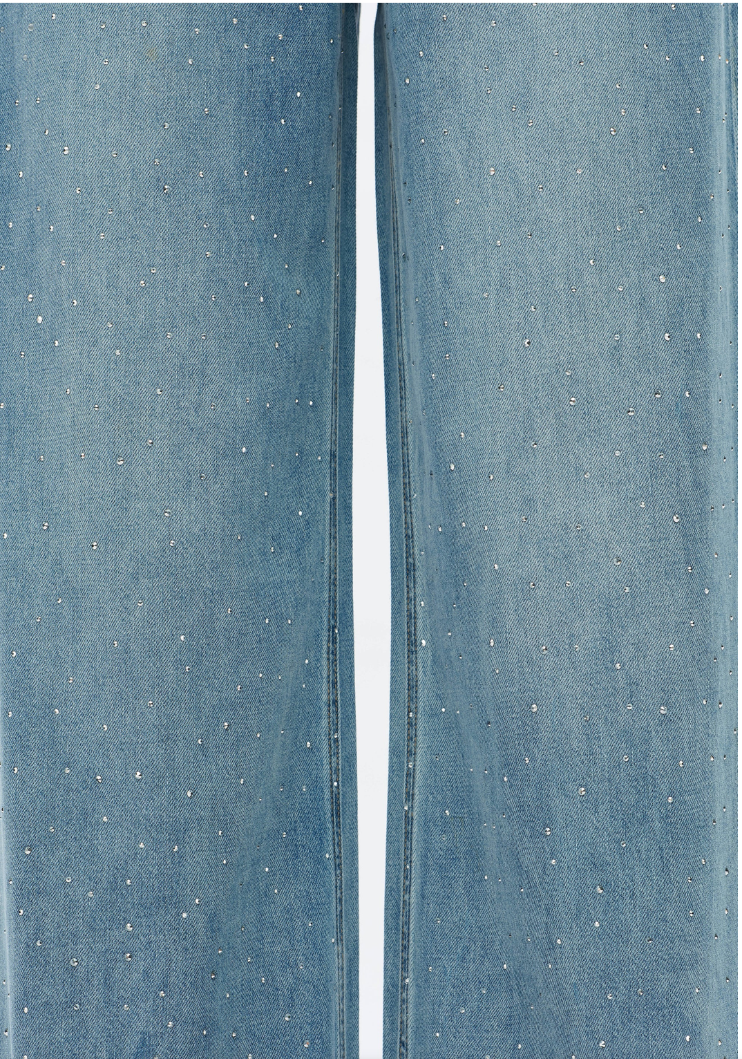 Diamond Dust Wide Leg Jeans