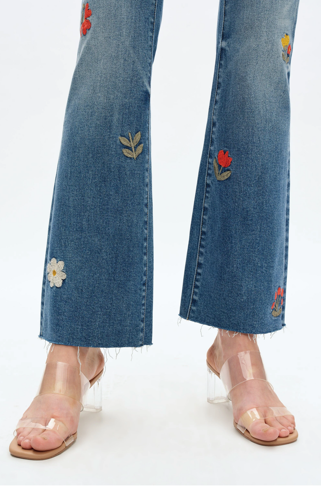 Flora Mid-Rise Boot Cut Jean