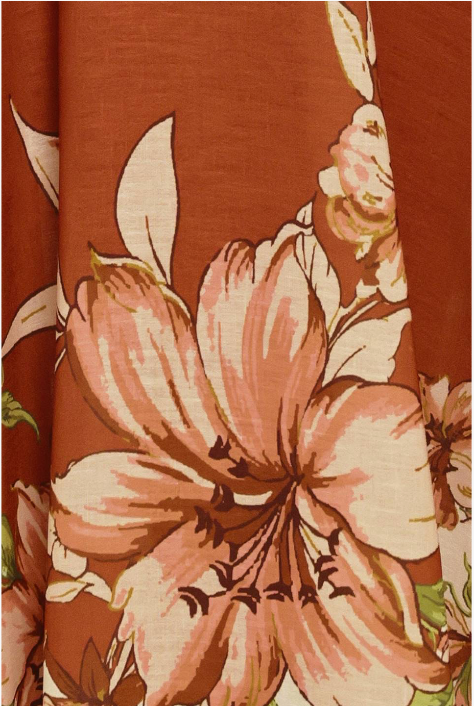 Cinnamon Blossom Maxi Dress