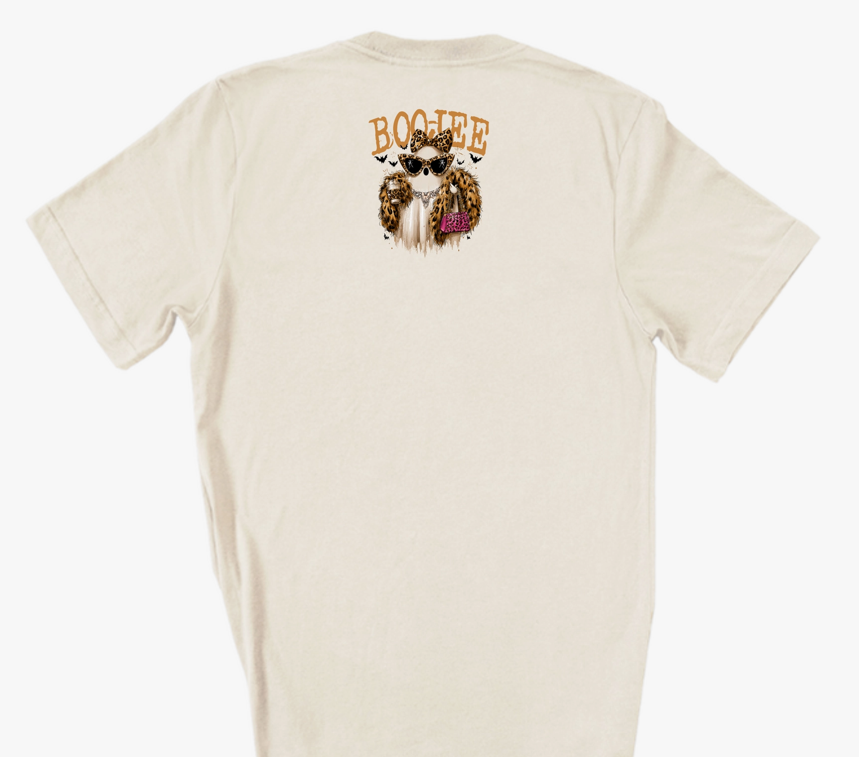Boo-Jee Ghost Blingy Rhinestone Graphic Tee