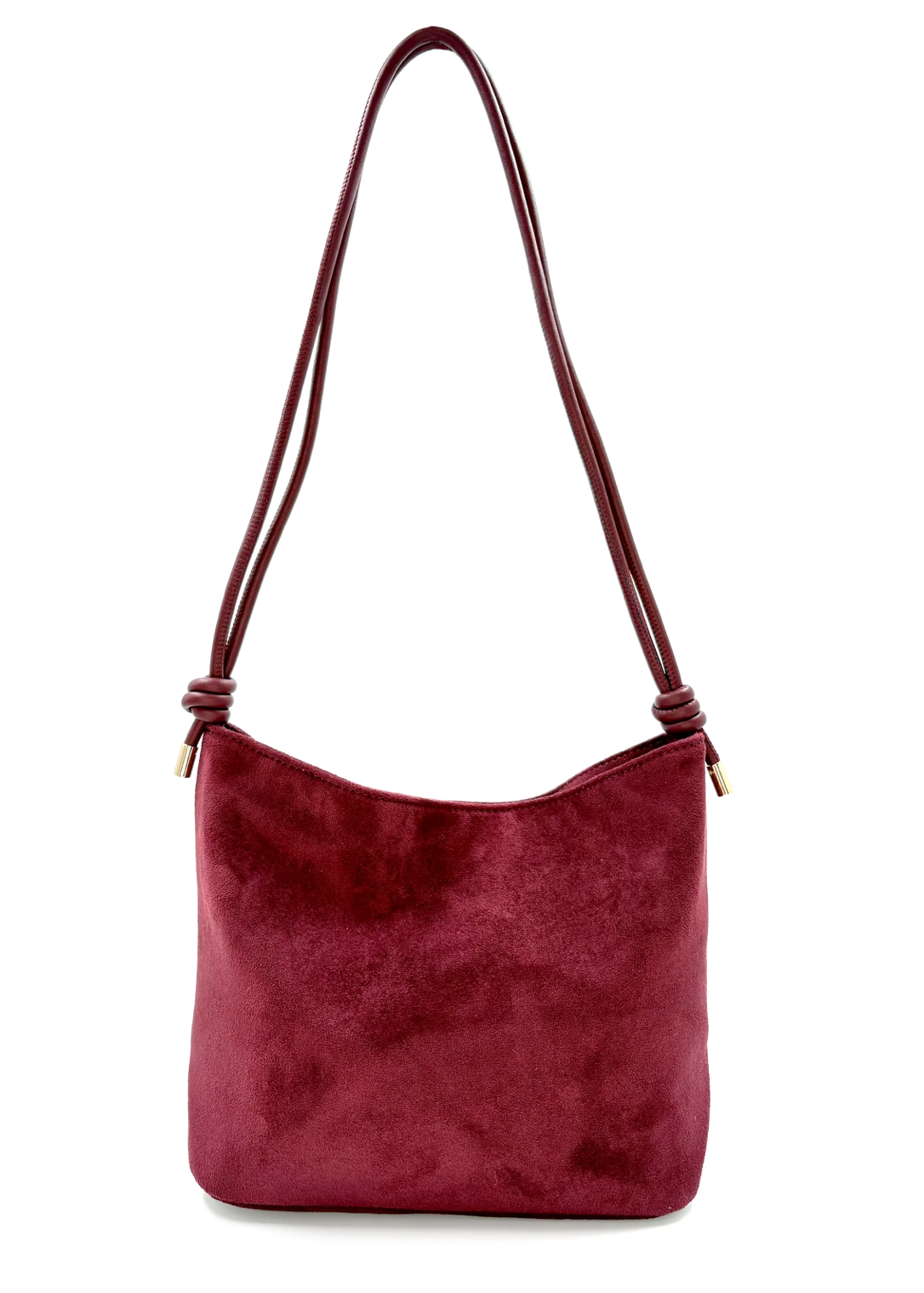 Sienna Square Suede Handbag