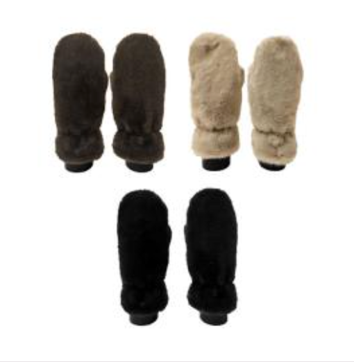 Minkie Faux Fur Mitten