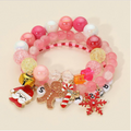 Santa Baby Candy Bead Bracelet Set