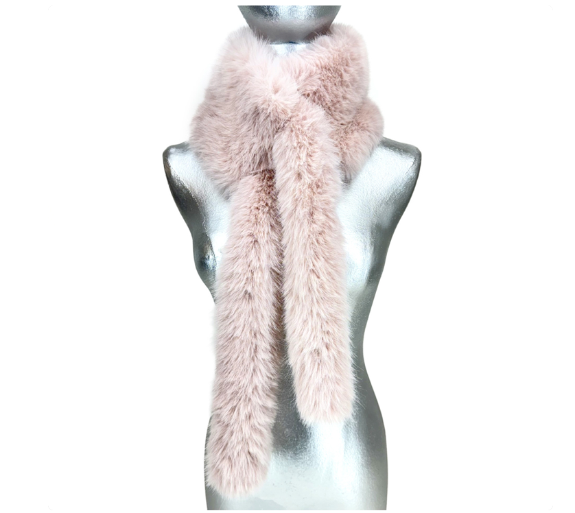 Faux Fur Stole Scarf