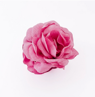 Blooming Rose Hair Claw Clip Blush and Fuchsia