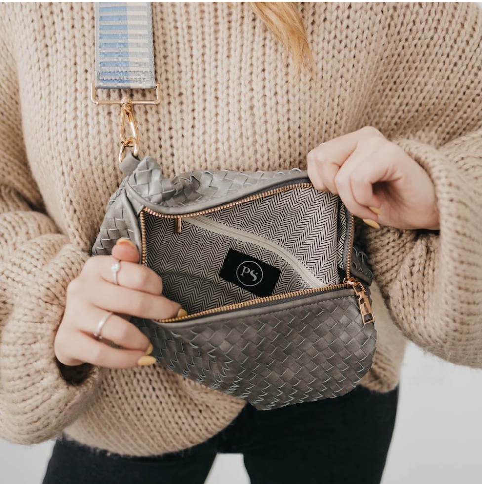 Westlyn Woven Sling Crossbody Bag