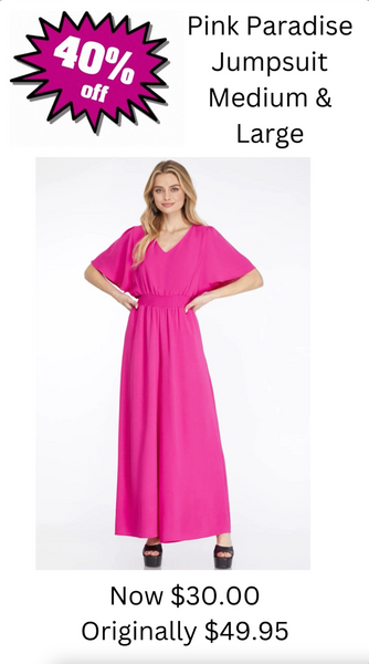 Pink Paradise Jumpsuit