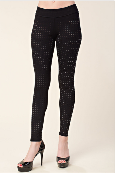 Black Sparkle Leggings