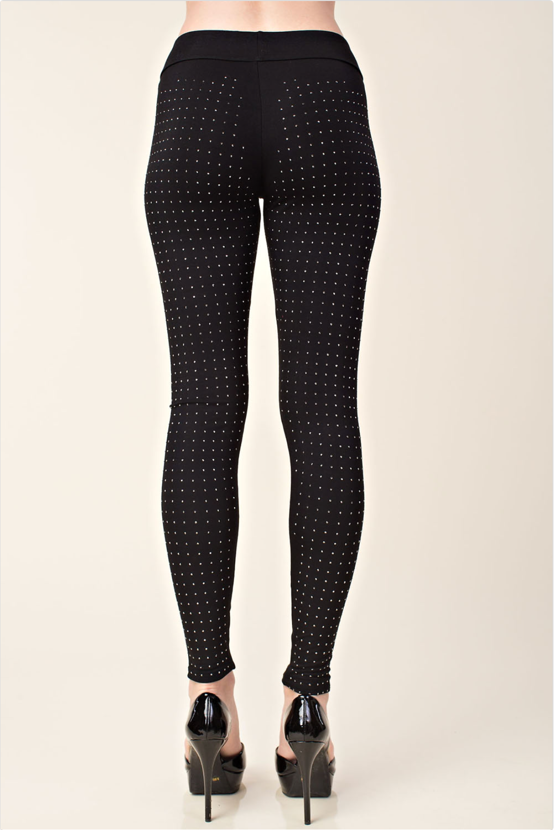 Black Sparkle Leggings