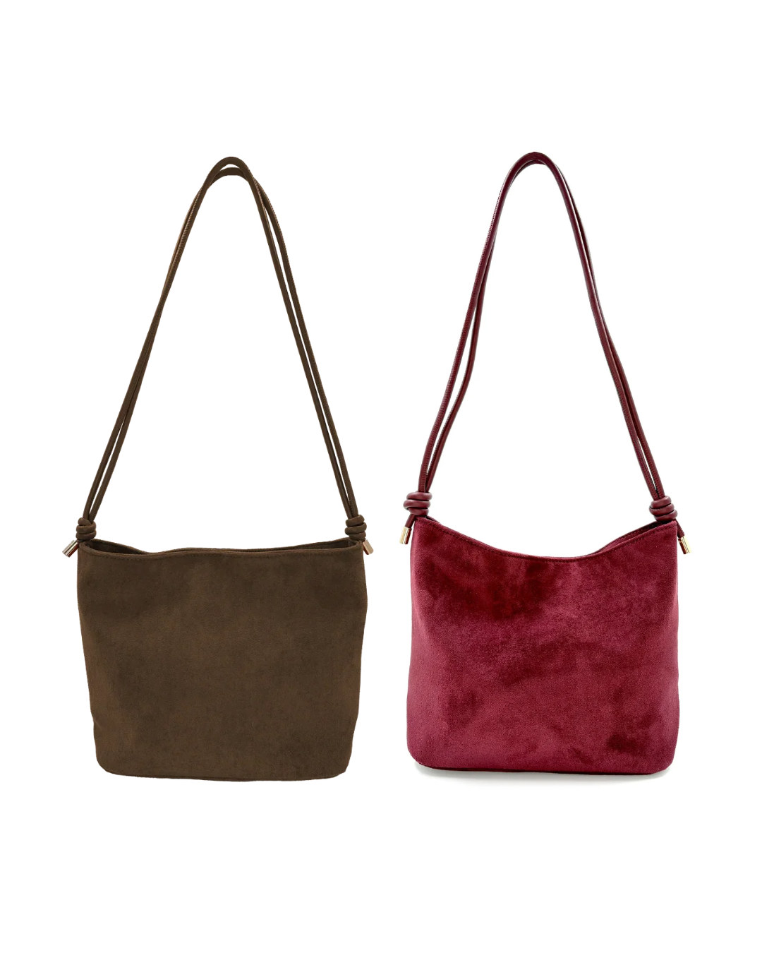 Sienna Square Suede Handbag