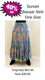 Sunset Bazaar Maxi Skirt