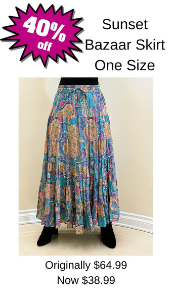 Sunset Bazaar Maxi Skirt