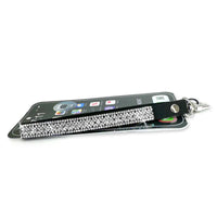 White Diamond Cell Phone Wristlet