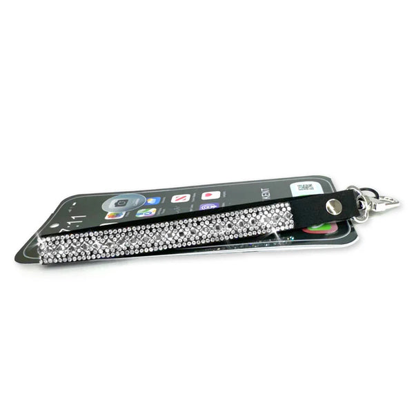 White Diamond Cell Phone Wristlet