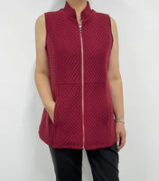 Brick Diamond Quilted Vest S-XXL