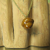 Medium Woodland Acorn Necklace