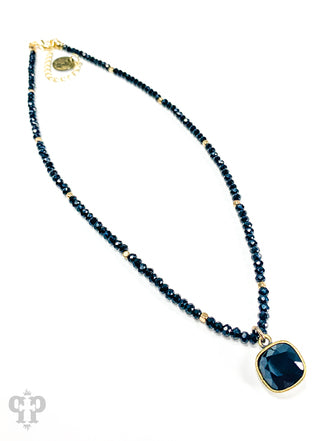 Jet Crystal Necklace